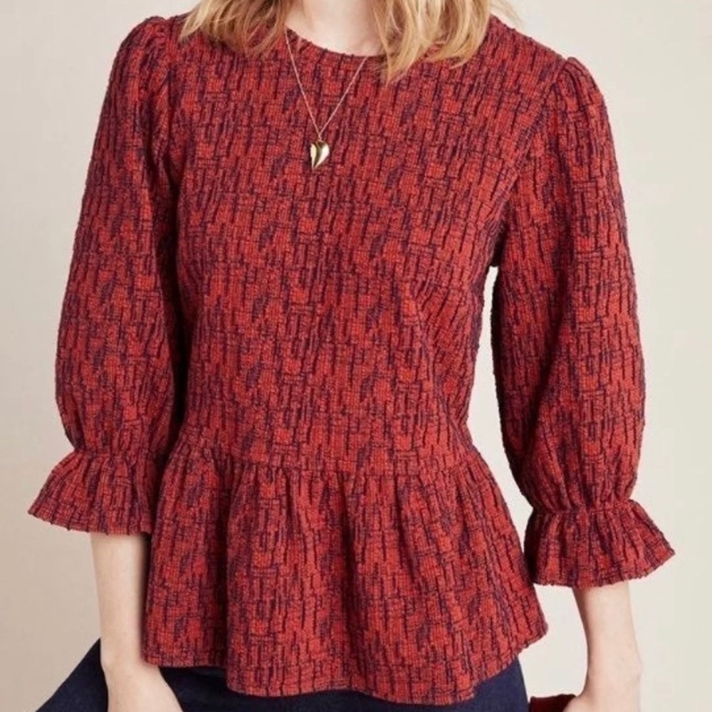 Ro & De Perette Peplum Top